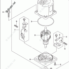 DF 200TL PTT Motor Transom(X) (DF200T E03)
