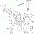 DF 140AZX Swivel Bracket (DF140AT E40)