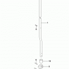 DF40AT,50AT,AVT,60AT,AVT Clutch rod (df50a e03)