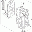 DF 115AZX CYLINDER BLOCK