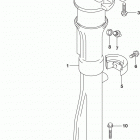 DF2.5 00252F Drive shaft housing transom(s)