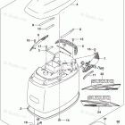 DF 200TL Engine Cover (For Y5S) (DF200T E03)