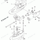 DF 90ATXW Drive Shaft Housing (DF90A E03)