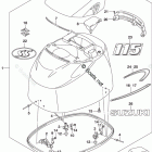 DF 115AZX Engine Cover (DF115AST E03)