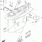 DF 150ZGX Gear Case (DF150ZG E03)