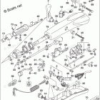 DF 80ATX Opt:Tiller Handle