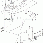 DF 115AZX Gear Case (DF115AT E40)