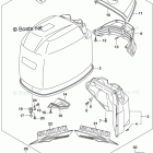 DF 150STX Engine Cover (For Y5S) (DF150T E03)