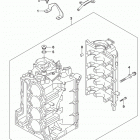DF70A,80A,90A Блок цилиндров