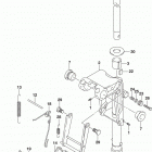 DF8A,8AR,9.9A,9.9AR Swivel bracket (df8ar p03)