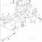 DF 115AZX Drive Shaft Housing (DF115AZ E40)
