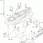 DF200AT,AZ Gear case (df200az e03)