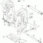 DF 250ZX Clamp Bracket Transom(X,XX) (DF250Z E03)