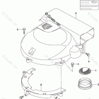 DF 150STX Silencer / Ring Gear Cover (DF150ZG E03)