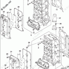 DF 250APX CYLINDER HEAD