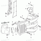 DF 40ATL Intake Manifold / Silencer / Exhaust Cover (DF40A ...