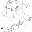 DF 30ATL Gear Case (DF30ATH P03)