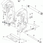 DF 200TL Clamp Bracket Transom(X) (DF200T E03)
