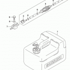 DF8A,8AR,9.9A,9.9AR Топливный бак