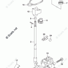 DF 300APX Clutch Rod (DF300A E03 From VIN.612133)