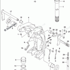 DF 115AZX Swivel Bracket (DF115AZ E11)