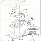 DF 225ZXX Engine Cover (For Y5S) (DF225T E03)