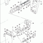 DF 25ATHS Opt:Remote Control Assy Single (2) (DF25AT P03)