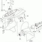 DF70A,80A,90A Gear case (df90a e03)