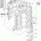 DF 250ZX Cylinder Block (DF250ST E03)