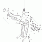 DF 250ZX Swivel Bracket Transom(X,XX) (DF250T E03)