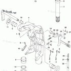 DF 115AZX Swivel Bracket (DF115AST E03)
