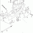 DF 115AZX Drive Shaft Housing (DF115AZ E11)