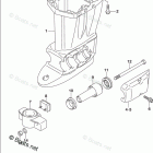 DF 60ATL Drive Shaft Housing (DF60A E03)