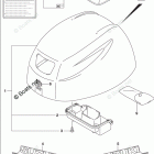 DF 8AL Engine Cover (DF8AR P03)
