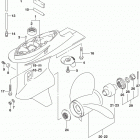 DF70A,80A,90A Gear case (df80a e03)