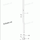 DF 40ATL Clutch Rod (DF40A E03)