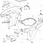 DF 40ATL Side Cover (DF40A E03)