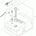 DF 140AZX Fuel Tank (DF140AZ E40)