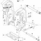 DF 225ZXX Clamp Bracket Transom(X,XX) (DF225Z E03)