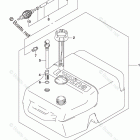 DF 115AZX Fuel Tank (DF115AT E40)