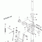 DF 9.9AES Swivel Bracket (DF9.9AR P03)