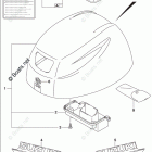 DF 9.9AES Engine Cover (DF9.9A P03)
