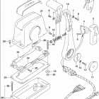 DF 60ATL Opt:Remote Control Assy Single (1) (DF60AVT E03)