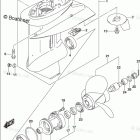 DF 25ATHS Gear Case (DF25A P03)
