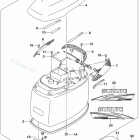 DF 200TL Engine Cover (For Y5S) (DF200Z E03)