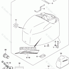 DF 40ATL Engine Cover (DF40A E03)