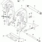 DF 200TL Clamp Bracket Transom(X) (DF200Z E03)