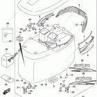 DF 300APX Engine Cover (For 0EP,Y5S) (DF300A E03)