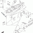 DF 150ZGX Gear Case (DF150ST E03)