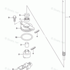 DF 250ZX Clutch Rod (DF250ST E03)